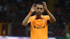 Galatasaray’da Hakim Ziyech ilk kez ilk 11’de görev aldı