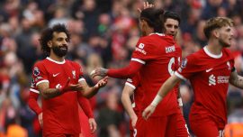 Liverpool “Merseyside” derbisini Salah’ın golleriyle kazandı