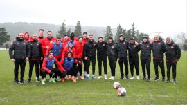 Ümit Milli Takım Norveç maçı hazırlıklarına başladı