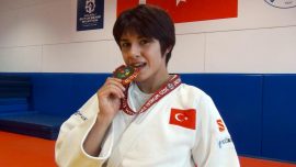Milli judocu Tuğçe’nin hedefi olimpiyat kotası